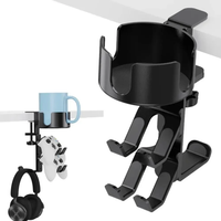 Multifunctional Storage Stand Handheld Game Console Headset Stand Desktop Storage for Water Cup All Headphone Gaming Accessories