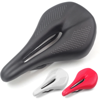 AliExpress WALGUN MTB/Road Carbon Bike Saddle 143mm 155mm Triathlon Power Bicycle Saddles for Men Women TT Race Carbon Bike Seat Black White Red