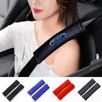 Car Safety Belt Shoulder Strap Adjustable Protection Pad For Ford B-Max cmax smax KA st line Galaxy Explorer Expedition Mondeo