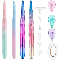 5D Diamond Painting Pen Roller Scroll Plating Wheel Point Drill Pens Kits Diamond Embroidery Accessories With Adhesive Tape Set
