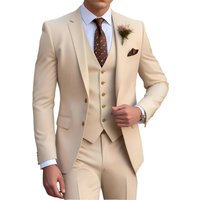 Elegant Men's Wedding Tuxedo Slim Blazer Pants Vest Three-piece Suit XS-5XL Custom Youth Suit 2025 New Style Suit