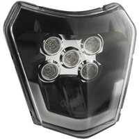 AliExpress PowerMotor Motorcycle LED Headlight for KTM EXC EXCF XC XCF XCW XCFW SX SXF 125 150 250 300 350 450 530 Dirt Bike Enduro E-Mark Motocross