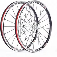 AliExpress NONE Novatec 20 Inch Folding Bicycle Wheelset Aluminum Alloy Wheels A271F372SB V Brake 4bearing 7-11Speed 20/24H Bike Wheels