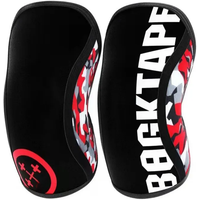 AliExpress NONE 2Pcs Neoprene Knee Sleeves Sport Kneepads 7mm Thick Fitness Running Cycling Knee Support Pads Ligament Joint Safety Protection