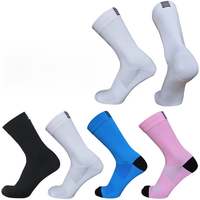 AliExpress NONE 4 Pairs of Breathable Mesh Men and Women Striped RA Cycling Socks Suitable for Racing Sports Cycling Highwayscycling