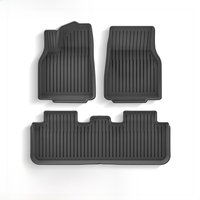 For Tesla New Model Y Juniper 2025 Launch Floor Mat TPE Carpet Waterproof Weather-resistant Foot Pads Mats