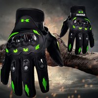 AliExpress Kawasaki motorcycle gloves full finger gloves anti slip and wear-resistant off-road racing bicycle protective equipment gloves