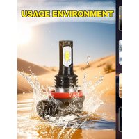 2Pcs 6000K H11 H8 9006 HB4 881 H27 880 High Quality 3570 CSP LED Auto Fog Lamp H3 5202 9145 Car Anti Fog Light Bulb Foglamps 12V