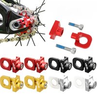AliExpress alloet 1-10PCS Bicycle Chain Tensioner Bicycle Chain Adjuster Aluminum Alloy Chain Fastener Wear-resistant Cycling Accessories