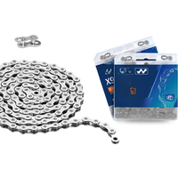 AliExpress NONE NATFIRE Bike Chain 6 7 8 9 10 11 12 Speed Velocidade Electroplated Silver Bicycle Chain Mountain Road MTB Chains Part 116 Links