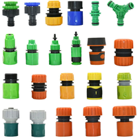 Garden Hose Quick Connector 1/4 3/8 1/2 3/4 1 Inch Stop Water Connector Garden Irrigation Water Coupler Watering Pipe Fitting