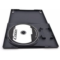 CD DVD Disc Plastic Case Capacity Disc CD Storage Box for PS2