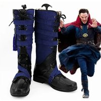 Doctor Strange Cosplay Dr Cosplay Shoes Superhero Stephen Steve Vincent The Infinity War Boots Halloween Man Doctor Strange Wig