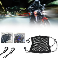 AliExpress NONE Motorcycle Helmet Storage Trunk Bag Motorcycle Luggage Net Hook Hold Bag Cargo Bike Scooter Mesh Fuel Tank Luggage Equipaje