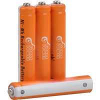 AAAA Rechargeable Battery,500mAh Ni-MH Battery for Surface Pen Active Stylus Battery for Bluetooth Earphone Alarm Clock