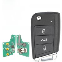 SilKY Car Remote Key 433MHz MQB48Chip for VW Seat Golf 7 MK7 Tiguan Touran Polo for Skoda Octavia A7 5G6959752AB/BB 6V0959752D