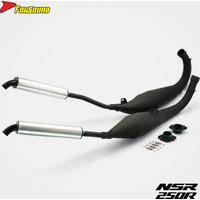 RS For Honda NSR250 P4 Retro style fried shrimp motorcycle exhaust pipe two-stroke Honda modified NSR250
