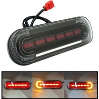 AliExpress NONE 1Pc Motorcycle Tail Light With Turn Signals Motorbike Rear Light 12V ATV Ebike Back Light Position Brake Lamp Waterproof
