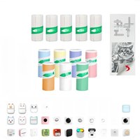 Paper For Thermal Printer Sticker For Pocket Thermal Printer Paper For Inkless Printing Photo Label Sticker For Notes 57mm