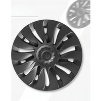 4PCS Hub Cap Replacement Storm Style Wheel Cap 19-Inch Automobile Hubcap Full Rim Cover Accessories for Tesla Model Y 2020-2024