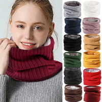 AliExpress HULEQQI Fleece Lined Scarf Thermal Fleece Snood Neck Warmer Winter Outdoor Windproof Ski Cycling Circle Loop Scarves Men Women Gifts