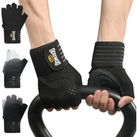 AliExpress NONE 2PC/1pair GOUNOD Professional Gym Fitness Breathable Anti-Slip Half Finger Summer Fishing Cycling Fingerless Gloves Female