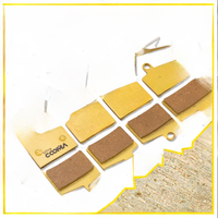AliExpress COOMA SPORT 4 Pairs, Bicycle Disc Brake Pads for Hayes Dyno, Stroker Ryde Caliper, Ultra Class, Full Metal