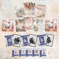 Cosmos Corner Feeling Rosy Floral Reverie Violet Metal Cutting Dies Stamps Scrapbook Diary Decoration Embossing Template DIY