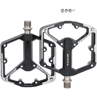 AliExpress MEROCA Bicycle Pedal 3 Bearing Sealed Bearing Non-slip Aluminum Alloy Mountain Bike Widened Pedals Mtb Pedals Bicycle Accessories
