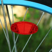 AliExpress NONE 4PCS Night Reflectors Cycling Lights Safety Warning Light Bike Spoke Reflector Bicycle Reflect Wheel Rim Reflective Bicycle Part