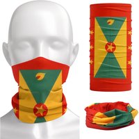 AliExpress Fandana Gear Grenada Flag Pattern Face Bandana Men Sport Neck Gaiter Seamless Multi-functional Tube Scarf for Women Dustproof Cycling Running