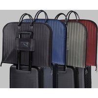 Fashion Striped Man Suit Carrier Garment Bag For Men's Suit Clothes Organizer Suit Bag Waterproof Travel Carry On Suit Holder