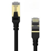Patchtek Cat8 Ethernet Cable Gaming High Speed 40Gbps 2000MHz Internet Network Cable Ethernet Cat 8 0.2m 20m Rj45 20metros 20 m