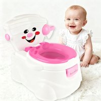 2-in-1 Kids Toilet Seat with Removable Urinal Toddler Potty Training Chair for Boys & Girls Non-Slip Ladder Step Toilet Training