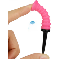 Caiton - New Golf Plastic Ball Tee (5 -COLOR Choice), 83mm/3.27in Golf Elastic Limited Ball Tee Golf Golf Goller Tee