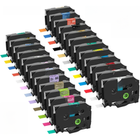 6/9/12/18/24mm Compatible Brother Label Tape TZe-231 TZe-241 TZe-251 TZe-211 TZe-334 For P touch PT-H110 E105 H101C H100LB D210
