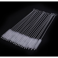 1/5/10pcs Fine Pipette Tank Pipe Brush Bottle Suction Tube Glass Tube Spiral Soft Hair Straw Cleaning Brushes Tools Wholesale