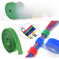 2M/3pcs Cable Organizer USB Cable Winder Management nylon Free Cut Ties Mouse earphone Cord Reusable Fastening Tape cable ties
