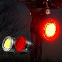 AliExpress BUCKLOS Bike COB LED Light USB Recharge Bicycle Headlight Taillight Super Bright Mountain Road Cycling Front Rear Light MTB Tail Lamp