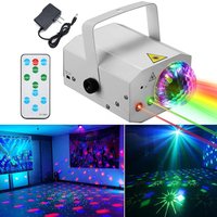 DJ Disco Ball Bühne Licht Party Laser Licht Projektor RGB Strobe Party Club Weihnachten Home Urlaub Dekoration Licht