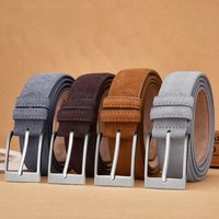 2025 new suede belt, popular style, casual belt, suitable for both men and women, fashionable style, durable belt