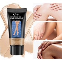 OCHEAL Leg Cream Moisturizing Liquid Foundation With Squalane Natural Shine Nourishing Body Massage Leg Vein Care Cream Adults