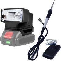 T12 Soldering Iron Station for Makita/Dewalt/Milwaukee/Bosch 18V 20V Lithium Battery Wireless DIY Electric Welding Station