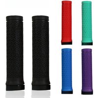 AliExpress BUCKLOS Bicycle Cuffs Waterproof Bike Handlebar Grips Dustproof Mountain Bike Grips Lock Ring MTB Cuffs Rubber Bicycle Handles