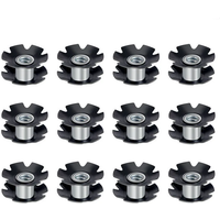 AliExpress TOOPRE 20Pair Bicycle Headset Hanging Core MTB Mount Core Fastening Bolts Star Nuts Expansion 28.6 Faucet Fork Flower Heart Tool