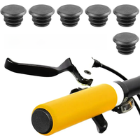AliExpress 6pcs Bicycle Handlebar Plug MTB Road Bicycle Handlebar End Plugs Handlebar Caps Plastic PVC Handle Grip Bar End Stoppers Cap