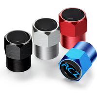 4Pcs/Set Car Wheel Tire Valve Caps Metal Stem Cover For Peugeot RCZ 307 207 208 2008 Auto Accessories