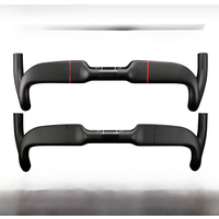 AliExpress RXL SL Bicycle Carbon Road Handlebar Bike Racing Carbon 31.8 Internal Routing Outward Angle Drop Bars for Gravel Bike Handlebars