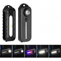 AliExpress BUCKLOS Portable Outdoor Sport Light Night Cycling Headlight Taillight 4gear Multi-function Riding Warning Light LED Rear Bike Lights