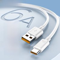 6A Fast Charging Type-C USB Cable for Huawei Xiaomi Android Phone Quick Charge 3.0 Cord 2m Super Data Sync Charger USB C Cable